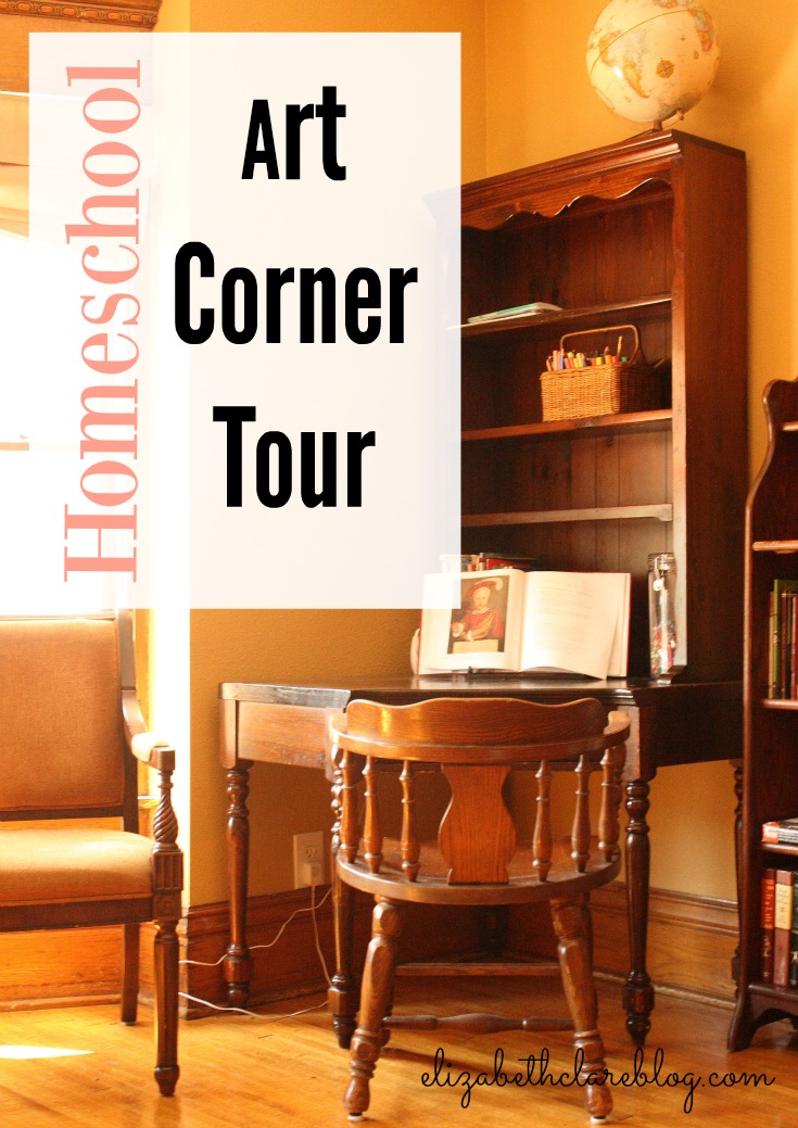 How we use Learning Corners:  Art Corner tour