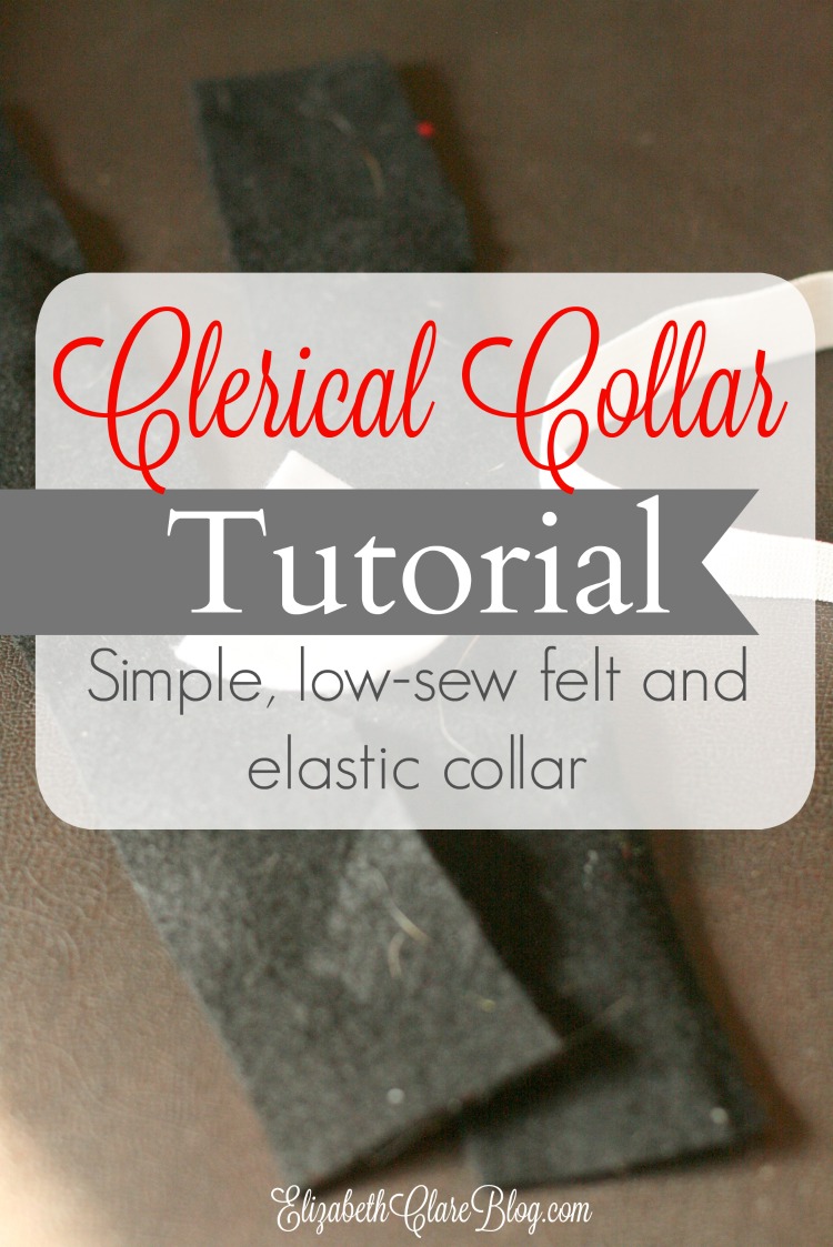 How to Make a Clerical Collar - elizabeth clare