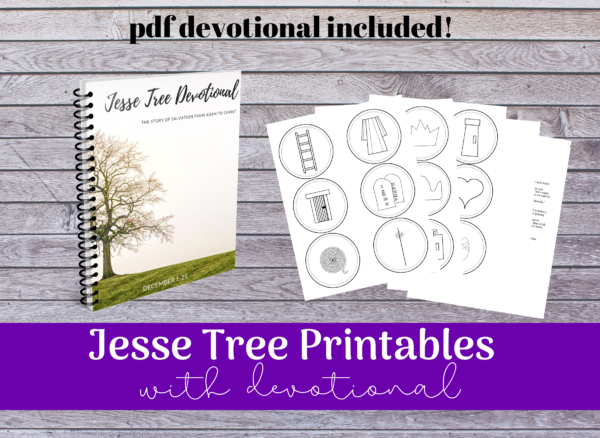 Jesse Tree Bundle: Printable Jesse Tree Ornaments and Devotional ...