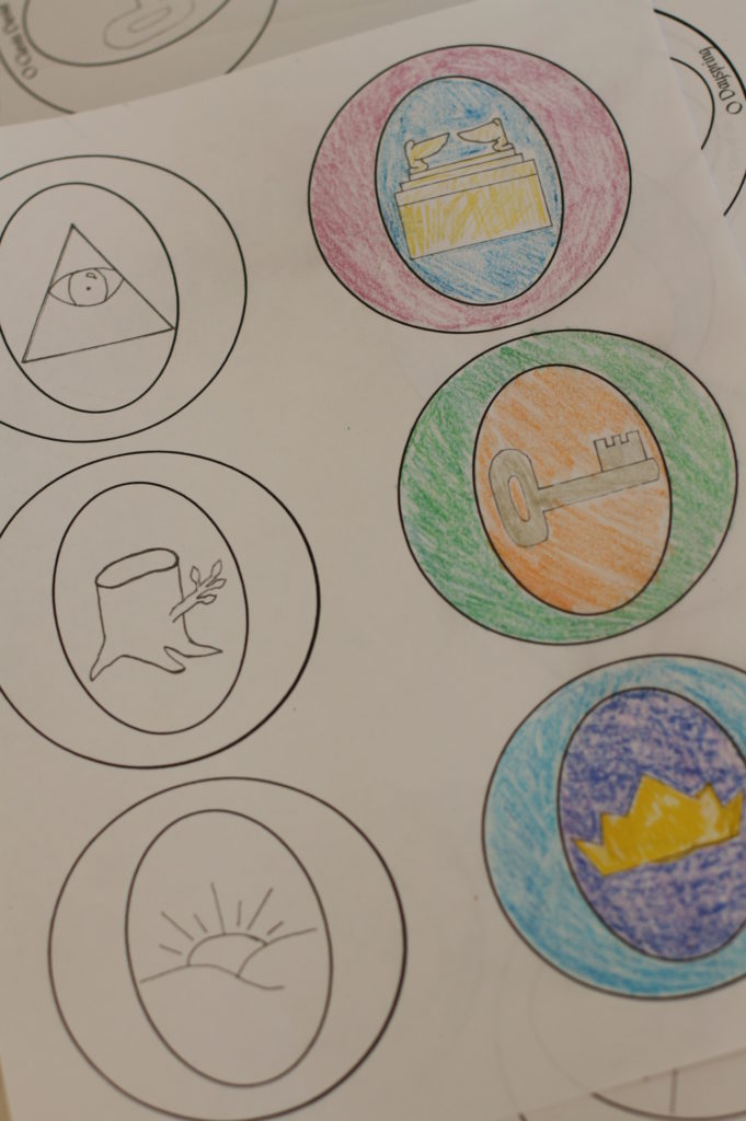 Printable O Antiphon Ornaments - elizabeth clare