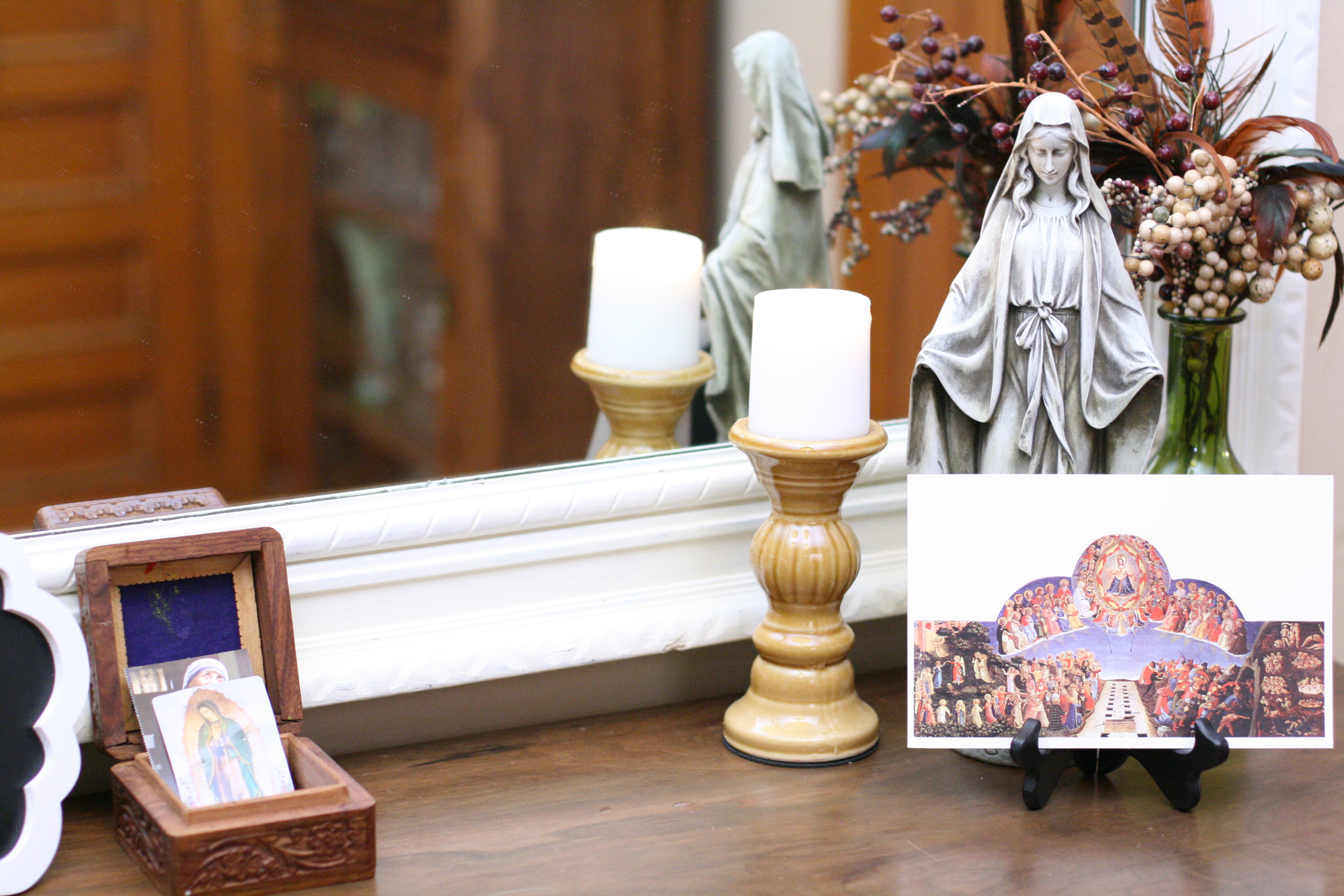 All Saints’ Day Feast Table or Catholic Home Altar