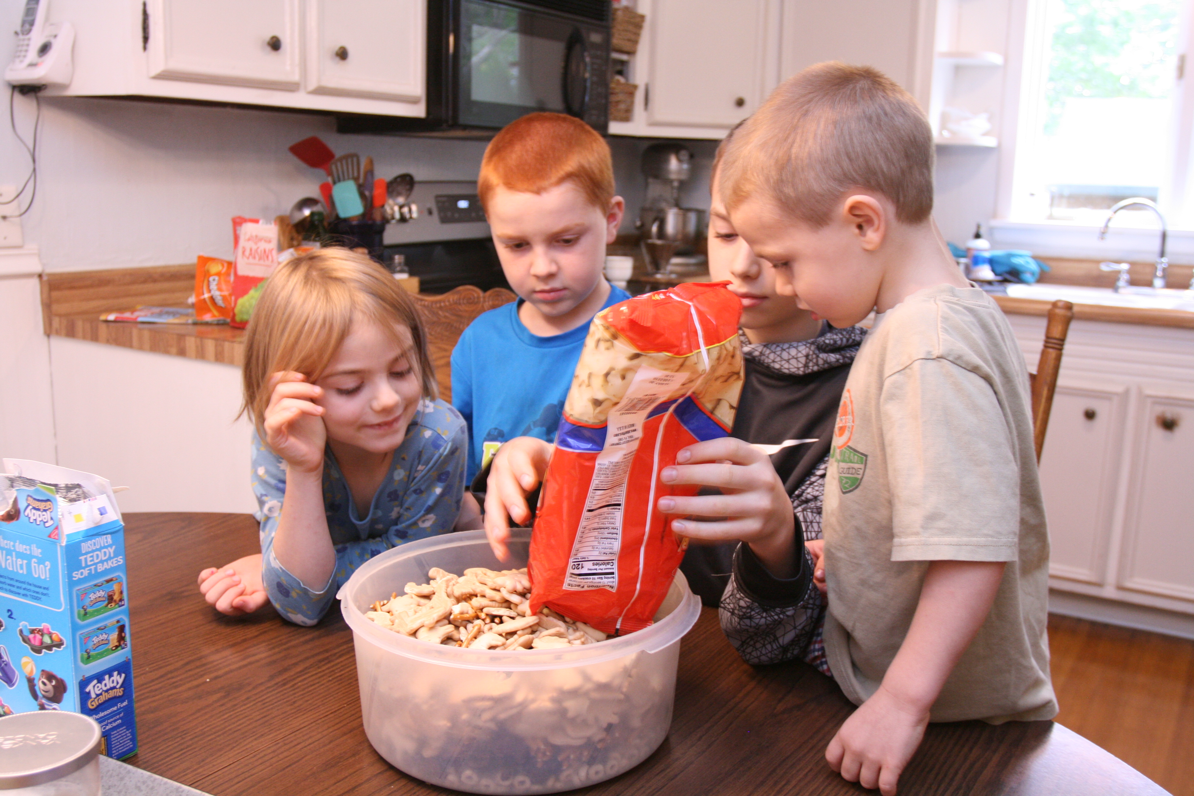 Feast of Saint Francis Snack Idea:  Awesome Animal Trail Mix (with printable!)