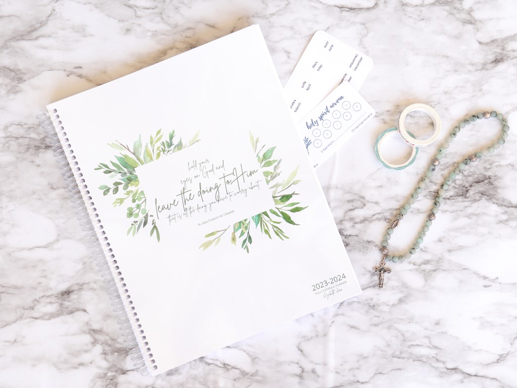 20232024 Catholic Planner Fully Catholic Edition elizabeth clare